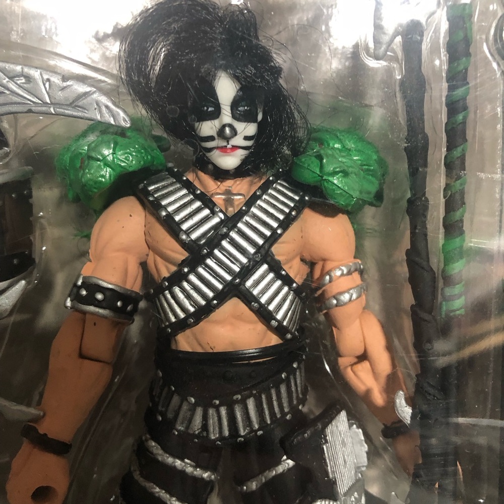 KISS Peter Criss Ultra Action Figure Factory Sealed 1997 - Picture 3 of 7